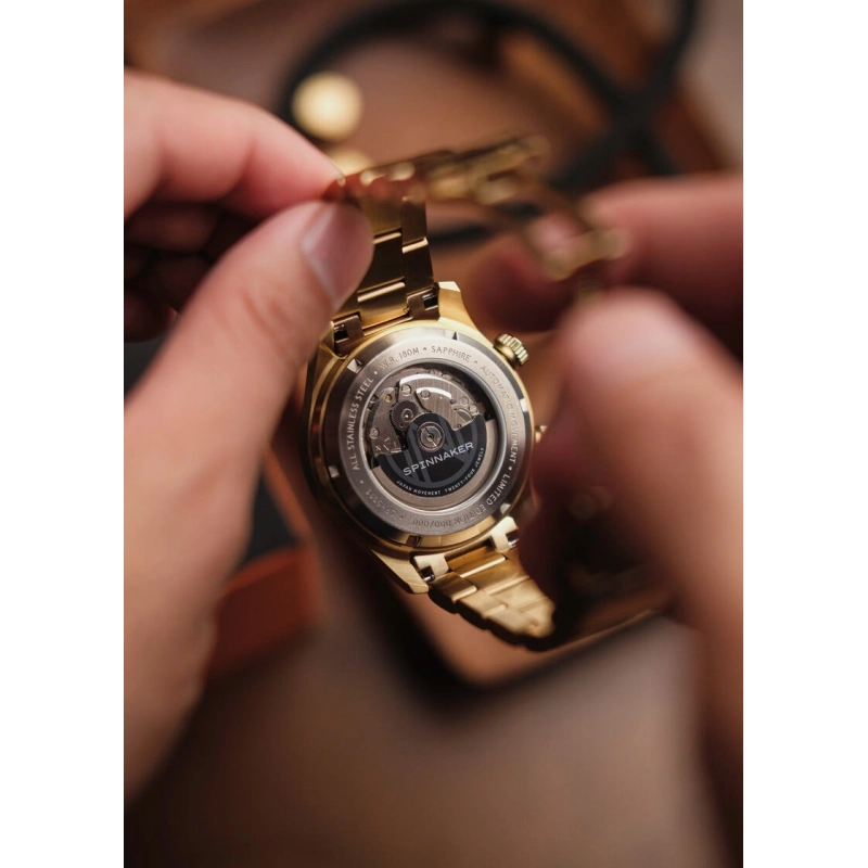 Montre Spinnaker - BRADNER AUTOMATIC BASCOM LIMITED EDITION - SP-5111-22