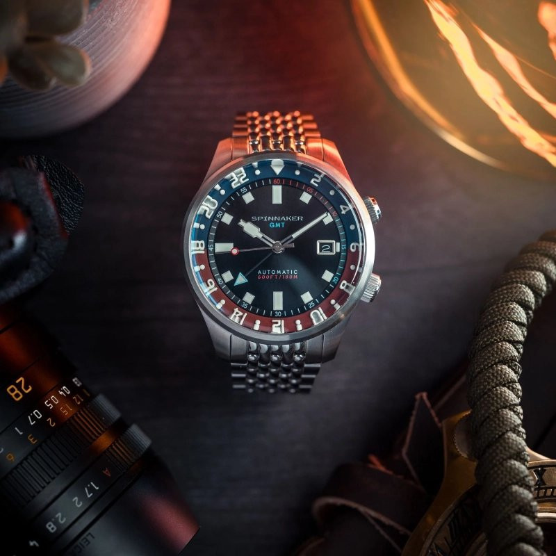 Montre SPINNAKER - Bradner GMT- SP-5121-55