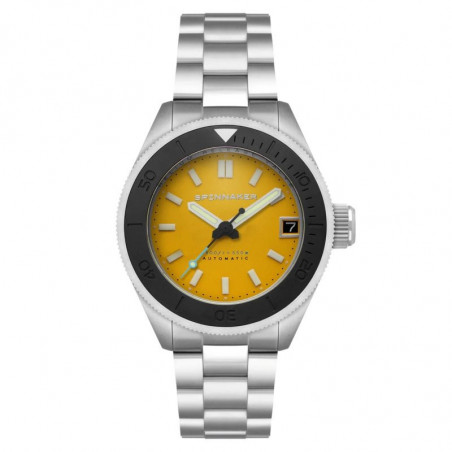 Spinnaker Watch - Piccard Automatic - SP-5098-44 - Lemon Yellow