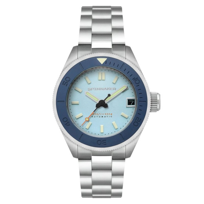Spinnaker Watch - Piccard Automatic - SP-5098-55 - Ice Blue