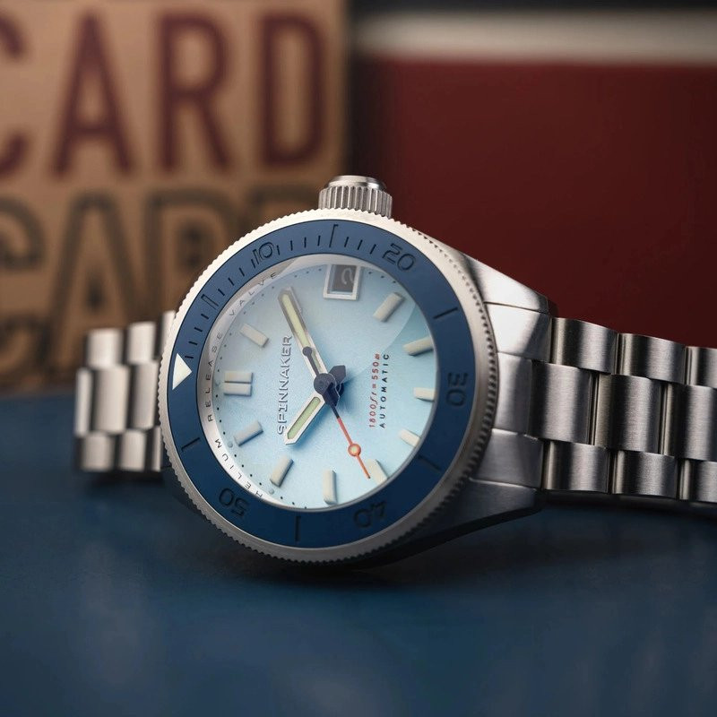 Spinnaker Watch - Piccard Automatic - SP-5098-55 - Ice Blue