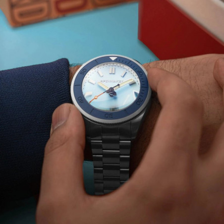 Montre SPINNAKER - PICCARD AUTOMATIC - SP-5098-55 - ICE BLUE