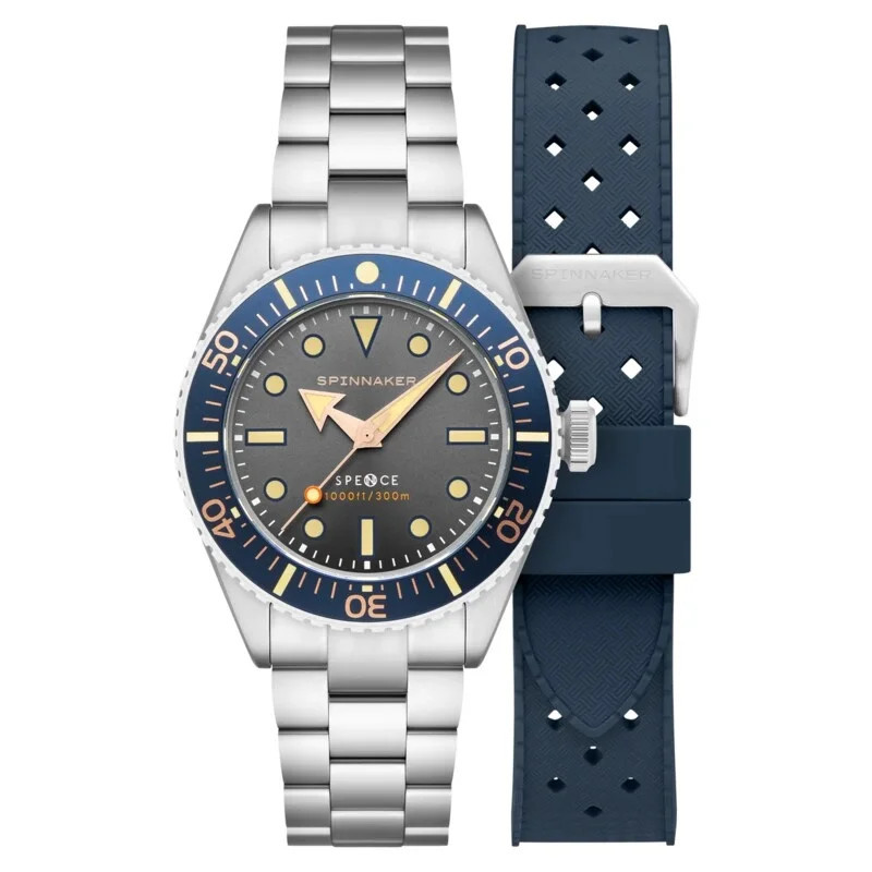 Spinnaker Watch - Spence 300 Automatic - SP-5097-77 - Gun Metal