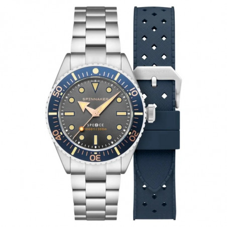 Spinnaker Watch - Spence 300 Automatic - SP-5097-77 - Gun Metal