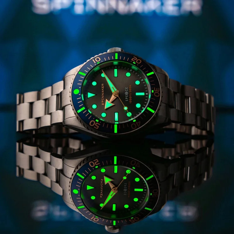 Spinnaker Watch - Spence 300 Automatic - SP-5097-77 - Gun Metal