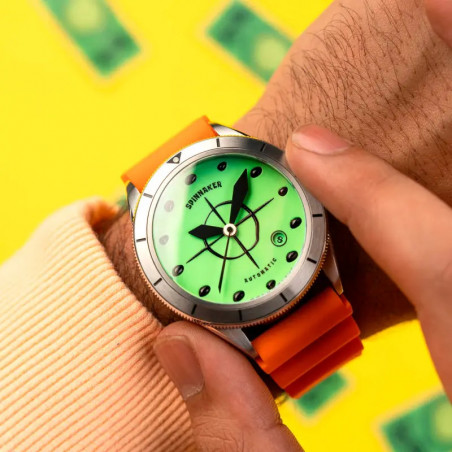 Montre SPINNAKER - CAHILL AUTOMATIC SPONGEBOB SQUAREPANTS TIMEKEEPER LIMITED EDITION - SP-5142-01 - FOGHORN