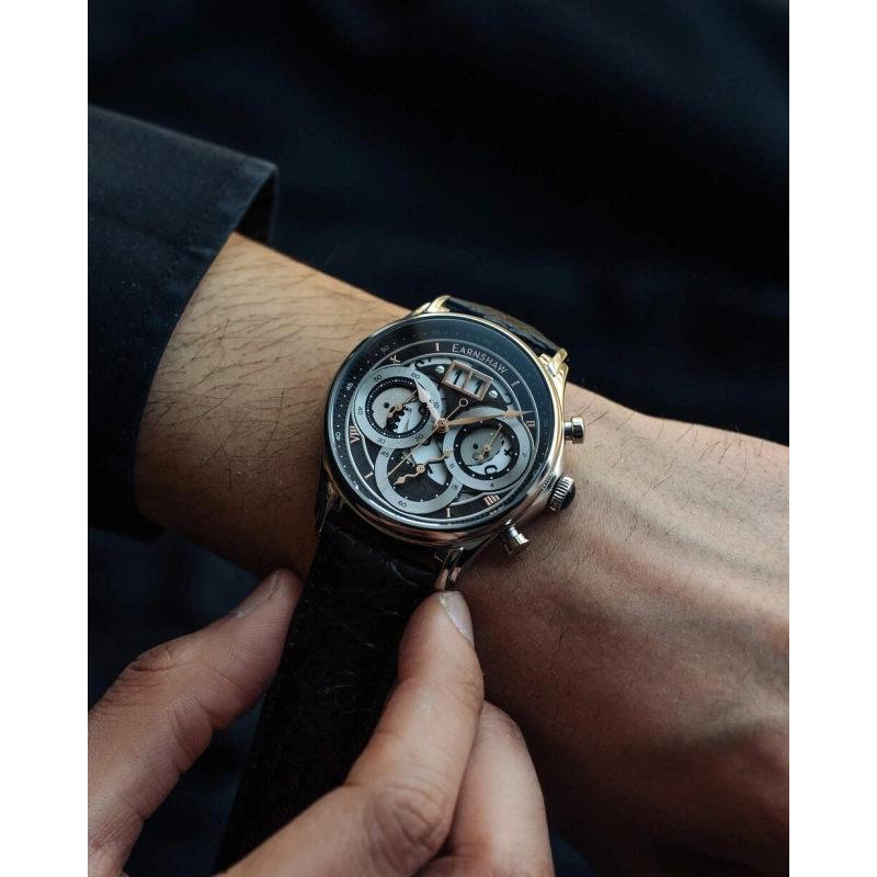 Montre Earnshaw – Nasmyth Grande Date Chronograph – ES-8260-02