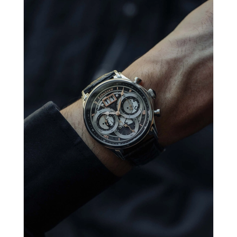 Montre Earnshaw – Nasmyth Grande Date Chronograph – ES-8260-02