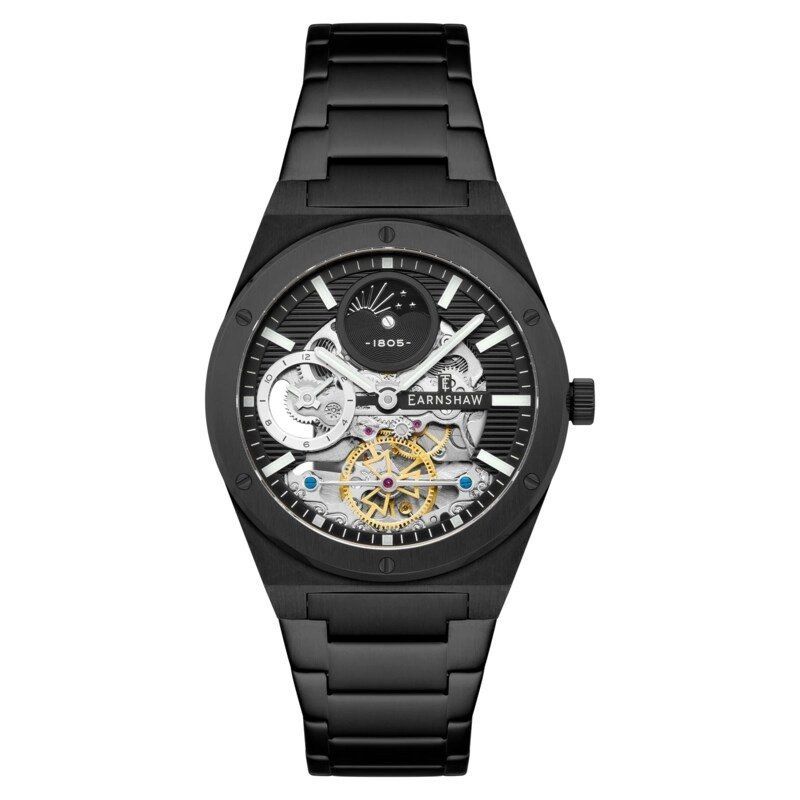 Montre Earnshaw – Drake Dual Time Automatic  – ES-8291-55