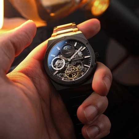 Montre Earnshaw – Drake Dual Time Automatic  – ES-8291-55