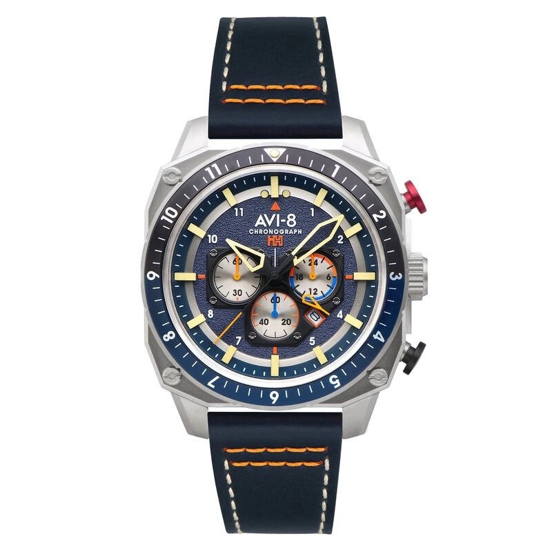 Montre AVI-8 – Hawker Hunter Dual Time Chrono – AV-4100-02