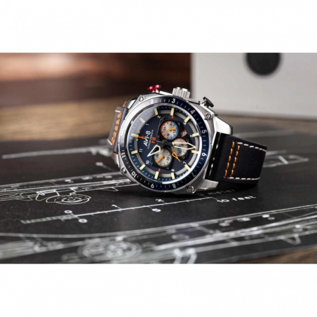AVI-8 Watch – Hawker Hunter Dual Time Chrono – AV-4100-02