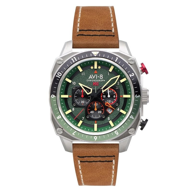 AVI-8 Watch – Hawker Hunter Dual Time Chrono – AV-4100-01