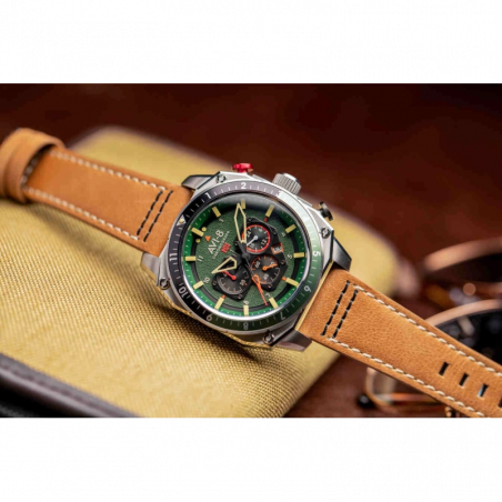 AVI-8 Watch – Hawker Hunter Dual Time Chrono – AV-4100-01