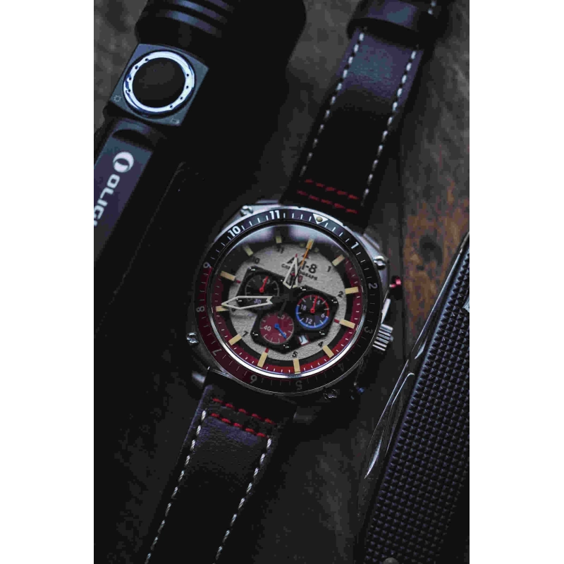 Montre AVI-8 – Hawker Hunter Dual Time Chrono – AV-4100-03