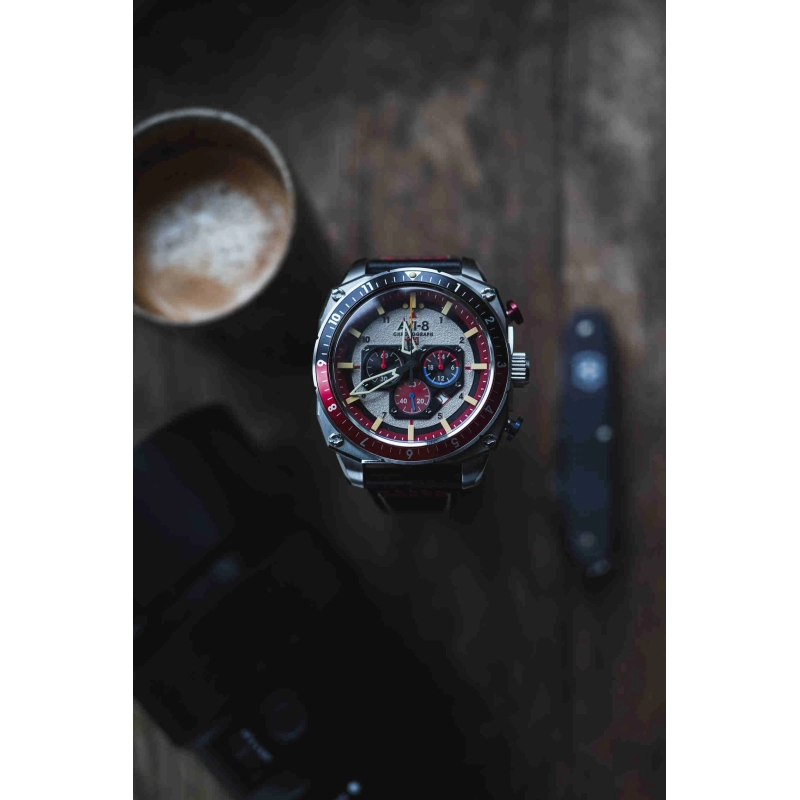 AVI-8 Watch – Hawker Hunter Dual Time Chrono – AV-4100-03
