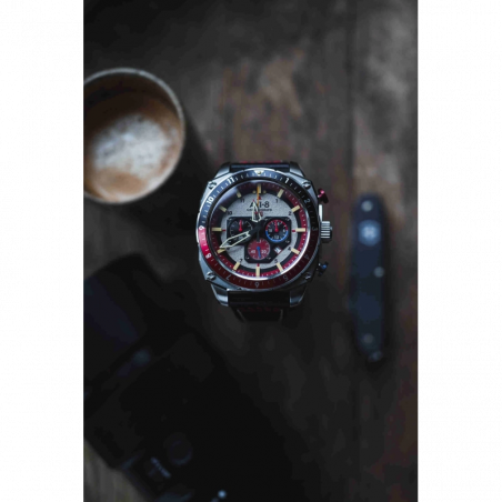 Montre AVI-8 – Hawker Hunter Dual Time Chrono – AV-4100-03