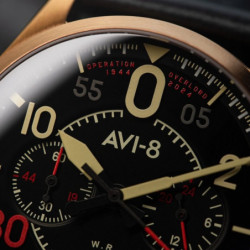 Montre AVI-8 - SPITFIRE LOCK CHRONOGRAPH D-DAY 80 LIMITED EDITION - Sword - AV-4089-0A