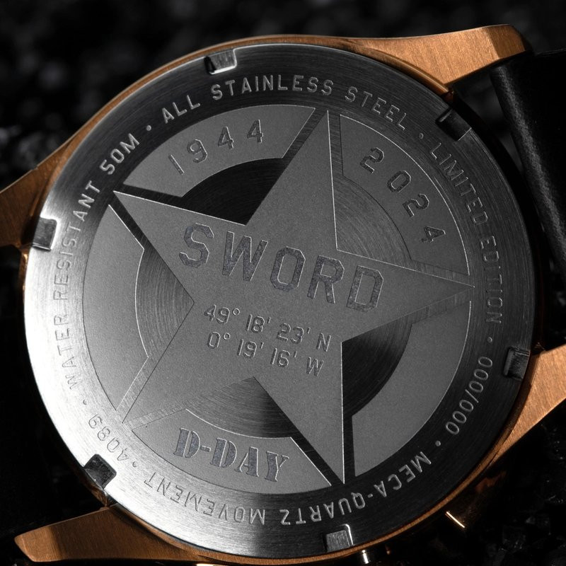 Montre AVI-8 - SPITFIRE LOCK CHRONOGRAPH D-DAY 80 LIMITED EDITION - Sword - AV-4089-0A