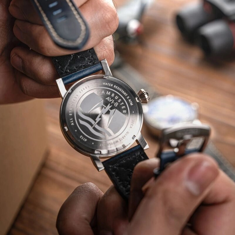 Montre AVI-8 – DAMBUSTER  617 SQUADRON ASSOCIATION – AV-4113-01