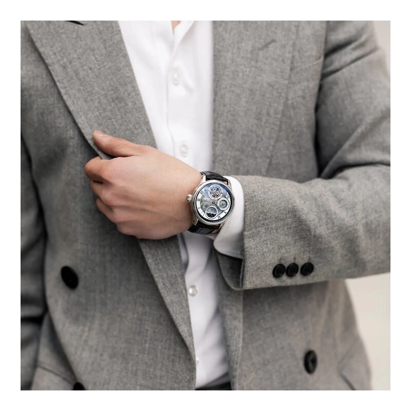 Montre Earnshaw – LONGITUDE SHADOW – ES-8063-01