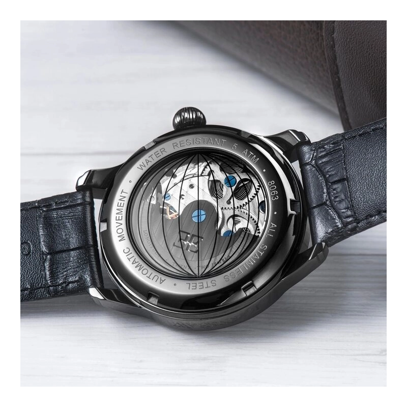 Montre Earnshaw – LONGITUDE SHADOW – ES-8063-01