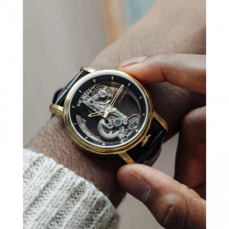Montre Earnshaw – Fowler Bridge Skeleton Automatic  – ES-8225-04