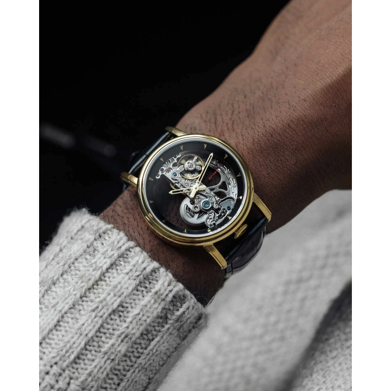 Montre Earnshaw – Fowler Bridge Skeleton Automatic  – ES-8225-04