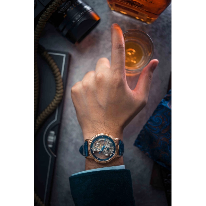 Montre Earnshaw – Fowler Bridge Skeleton Automatic  – ES-8225-06