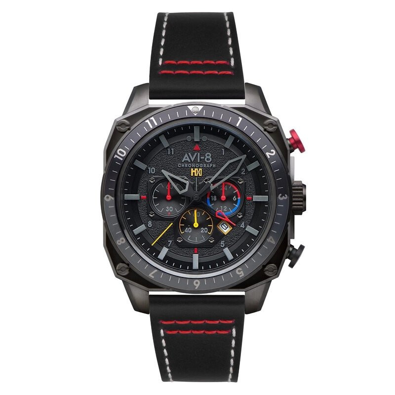 Montre AVI-8 – Hawker Hunter Dual Time Chrono – AV-4100-04
