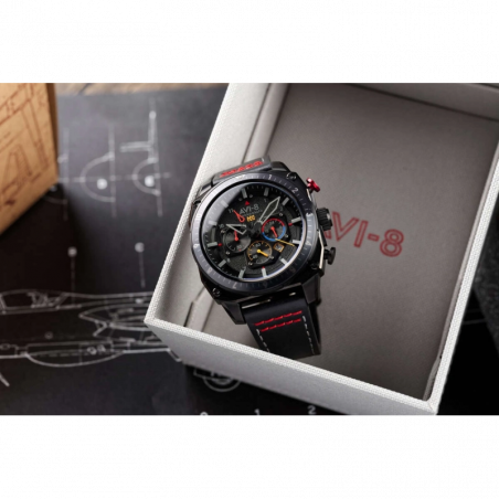 Montre AVI-8 – Hawker Hunter Dual Time Chrono – AV-4100-04