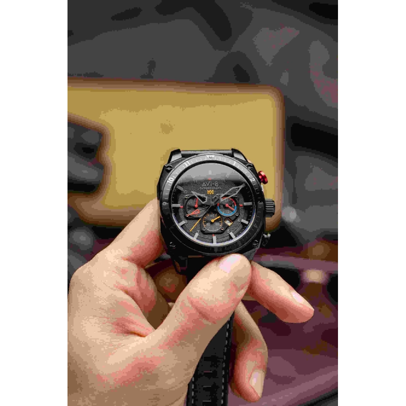 Montre AVI-8 – Hawker Hunter Dual Time Chrono – AV-4100-04