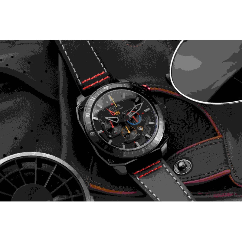 Montre AVI-8 – Hawker Hunter Dual Time Chrono – AV-4100-04
