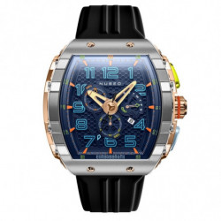 Montre NUBEO – MAGELLAN CHRONOGRAPH RETROGRADE – NB-6088-01 - ASTEROID BLUE