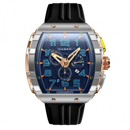 Montre NUBEO – MAGELLAN CHRONOGRAPH RETROGRADE – NB-6088-01 - ASTEROID BLUE