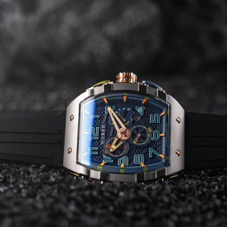 Nubeo Watch – Magellan Chronograph Retrograde – NB-6088-01 - Asteroid Blue