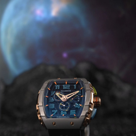 Montre NUBEO – MAGELLAN CHRONOGRAPH RETROGRADE – NB-6088-01 - ASTEROID BLUE