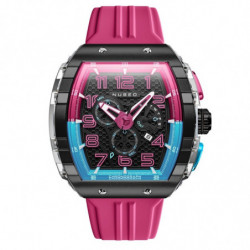 Montre NUBEO – MAGELLAN RETROGRADE CHRONOGRAPH – NB-6088-07 – BUBBLEGUM PINK