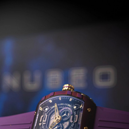 Montre NUBEO – MAGELLAN 24H AUTOMATIC – NB-6087-01 – DEEP PURPLE