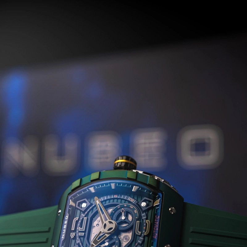 Montre NUBEO – MAGELLAN 24H AUTOMATIC – NB-6087-05 – DARK GREEN