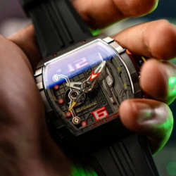 Montre NUBEO – MAGELLAN AUTOMATIC STAR TREK WARP SPEED LIMITED EDITION – NB-6106-04 – RIKER BLACK