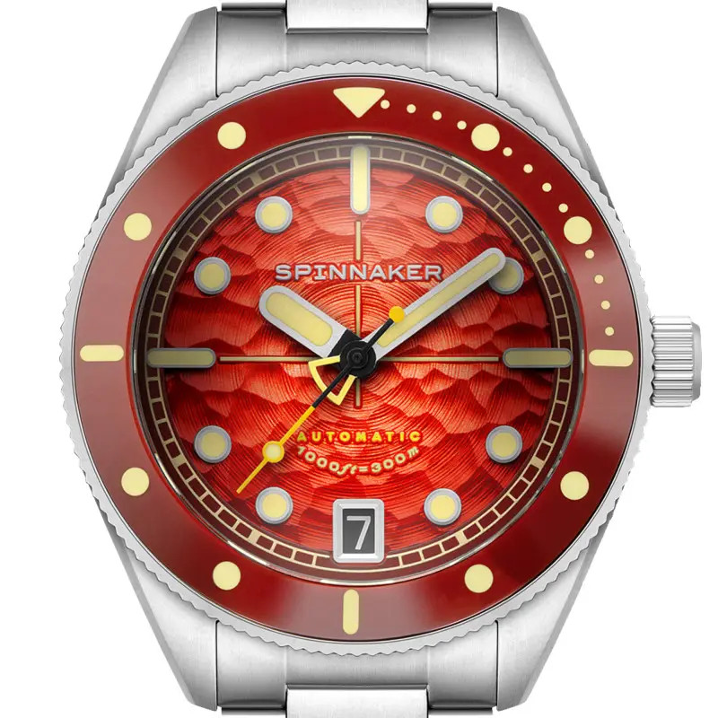 Montre SPINNAKER - JUNIOR PICCARD AUTOMATIC - SP-5159-33 - FIERY RED