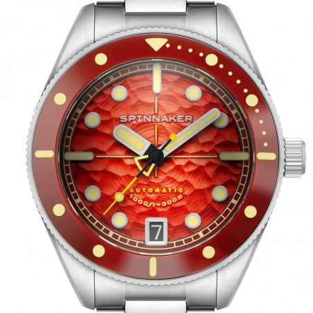 Montre SPINNAKER - JUNIOR PICCARD AUTOMATIC - SP-5159-33 - FIERY RED