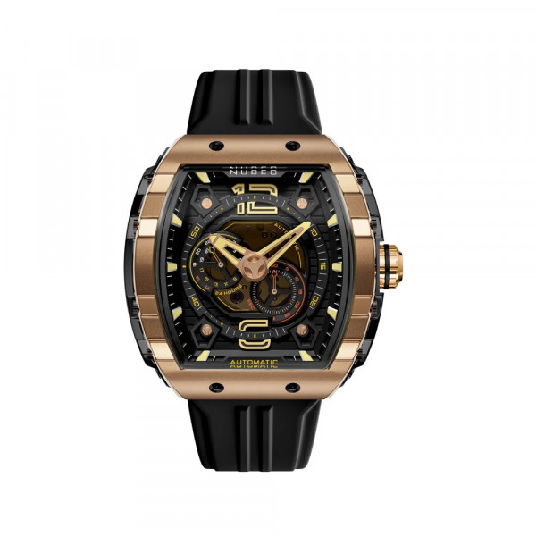 Montre NUBEO – MAGELLAN 24H AUTOMATIC – NB-6087-06 – ROSE GOLD