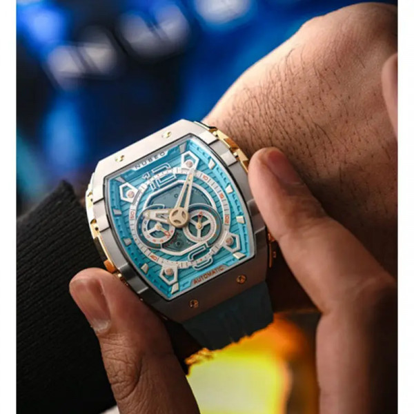 Montre NUBEO – MAGELLAN 24H AUTOMATIC – NB-6087-04 – CITY BLUE