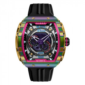 Montre NUBEO – MAGELLAN 24H AUTOMATIC – NB-6087-03 – IRIDESCENT GOLD -