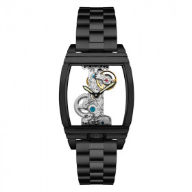 Montre Earnshaw -  Discovery Wolver Bridge Mechanical  – ES-8299-44 – All Black