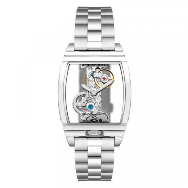 Montre Earnshaw -  Discovery Wolver Bridge Mechanical  – ES-8299-11 – All Steel