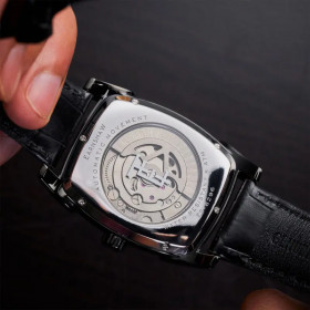 Montre Earnshaw -  Heritage Kensington Multifonction Automatic – ES-8296-06 – Officier Black