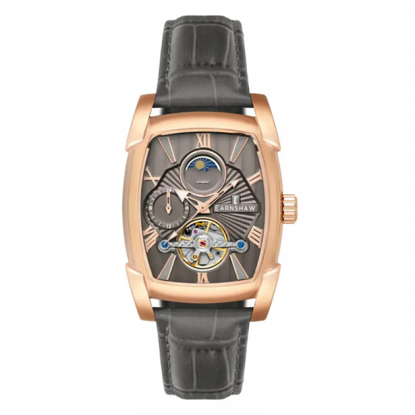 Montre Earnshaw -  Heritage Kensington Multifonction Automatic – ES-8296-05 – Copper Grey